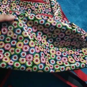 Vera Bradley Retired Symphony in Hue Vinyl Backpack (Winter 2009) Vera Bradley | Bags | Vera Bradley Retired Symphony In Hue  main image 3